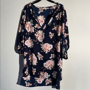 Wishful Park Purple Flower Shirt